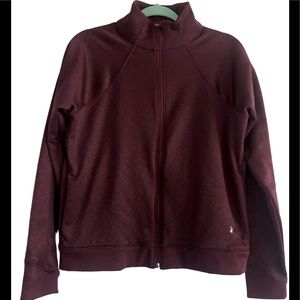 Women’s Under Armour cold gear zip up sweatshirt: size M